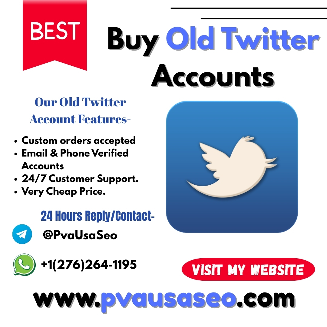 Buy Old Twitter Accounts