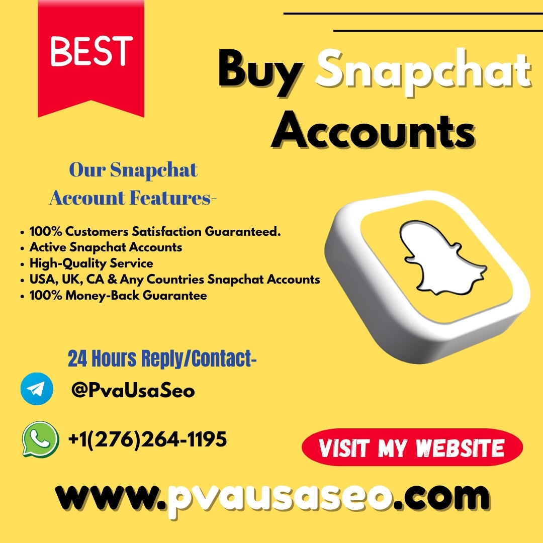 Buy Snapchat Accounts
