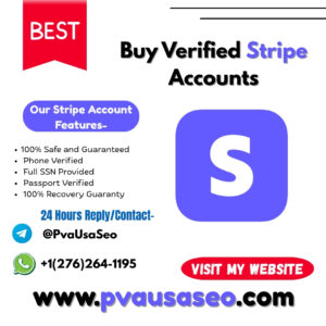 Buy Verified Stripe Accounts From PvaUsaSeo.com