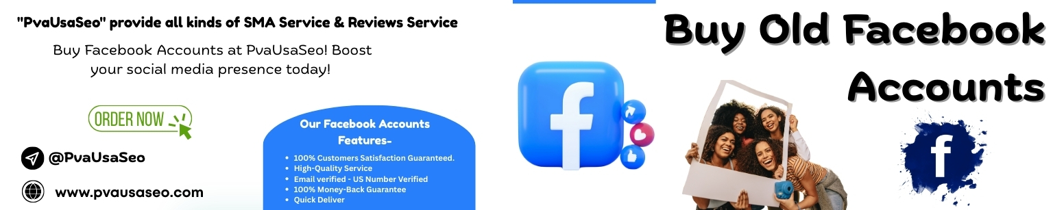 Buy Facebook Accouts From PvaUsaSeo.com