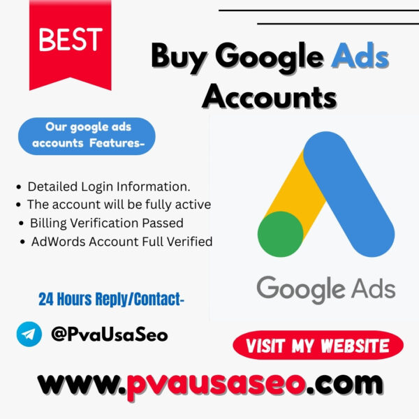 Buy Google Ads Accounts