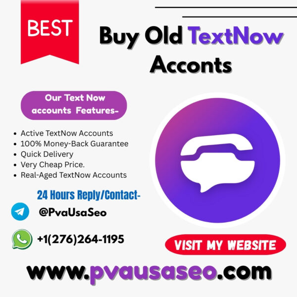 Buy TextNow Accounts